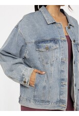 mono b Boxy cut denim jacket mono b Boxy cut denim jacket