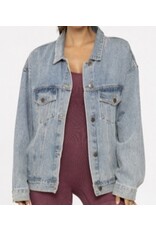 mono b Boxy cut denim jacket mono b Boxy cut denim jacket