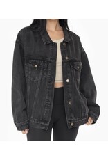 mono b Boxy cut denim jacket mono b Boxy cut denim jacket