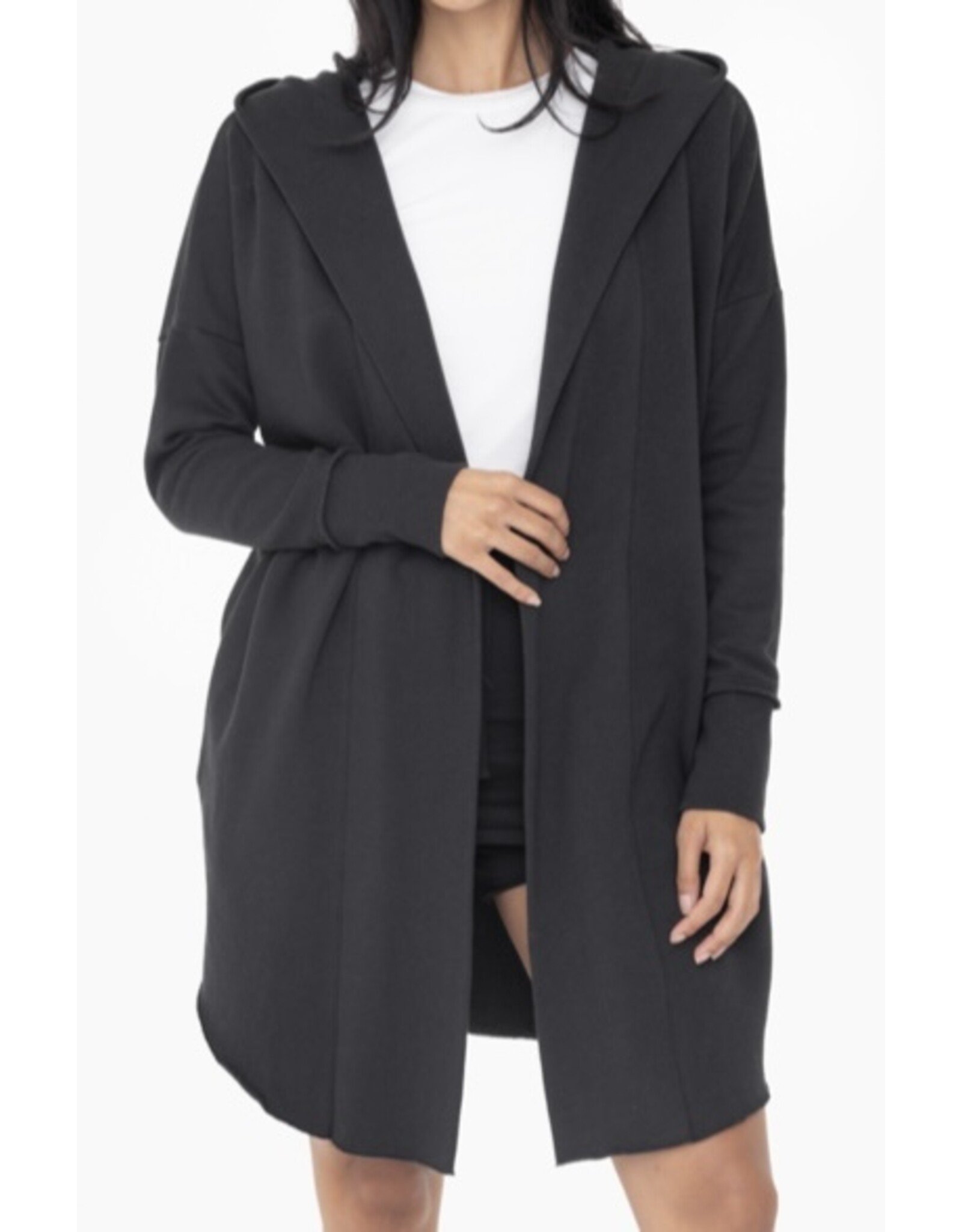 mono b Open hoodie cardigan