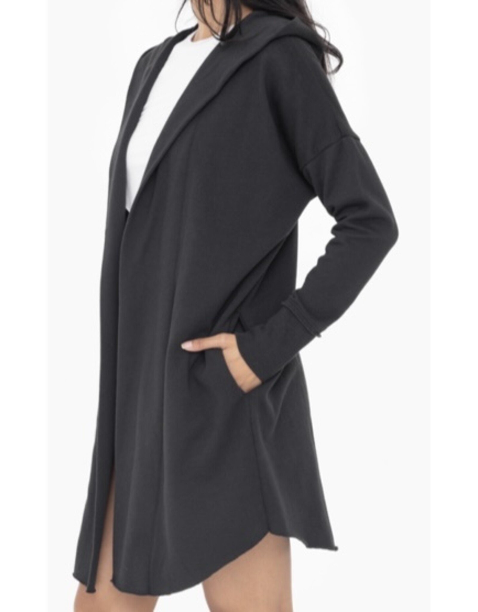 mono b Open hoodie cardigan