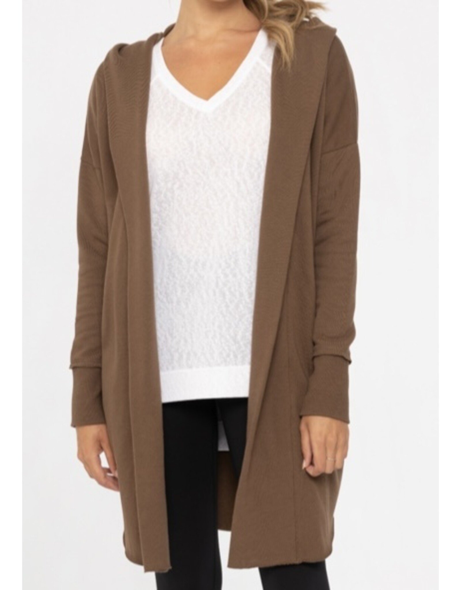 mono b Open hoodie cardigan