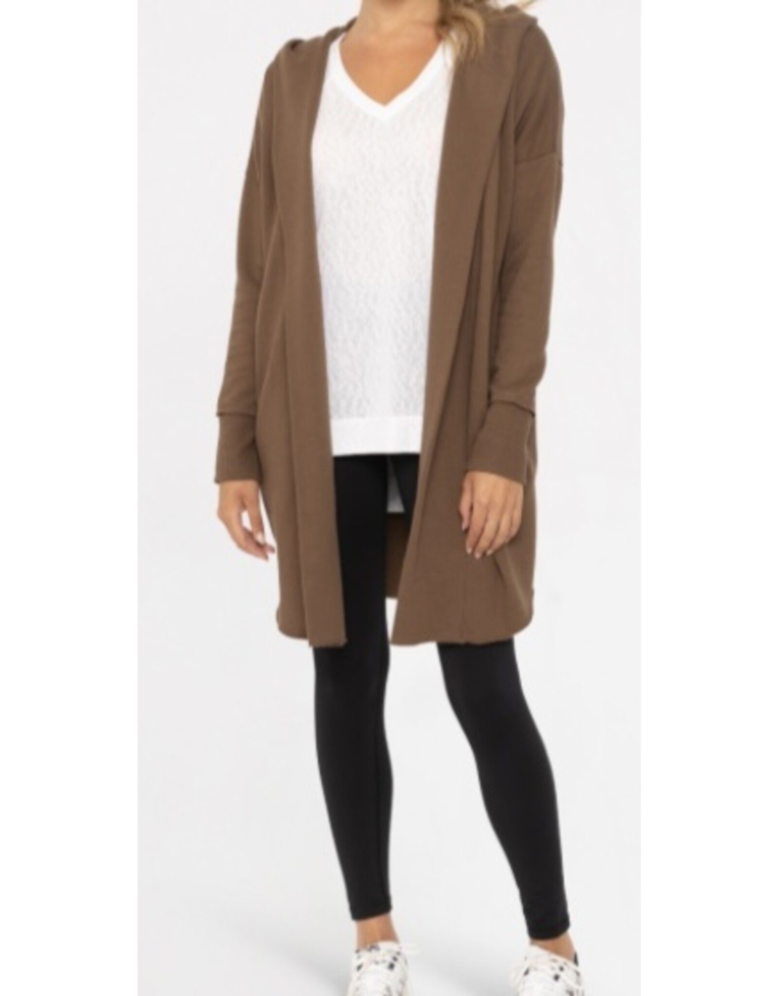 mono b Open hoodie cardigan