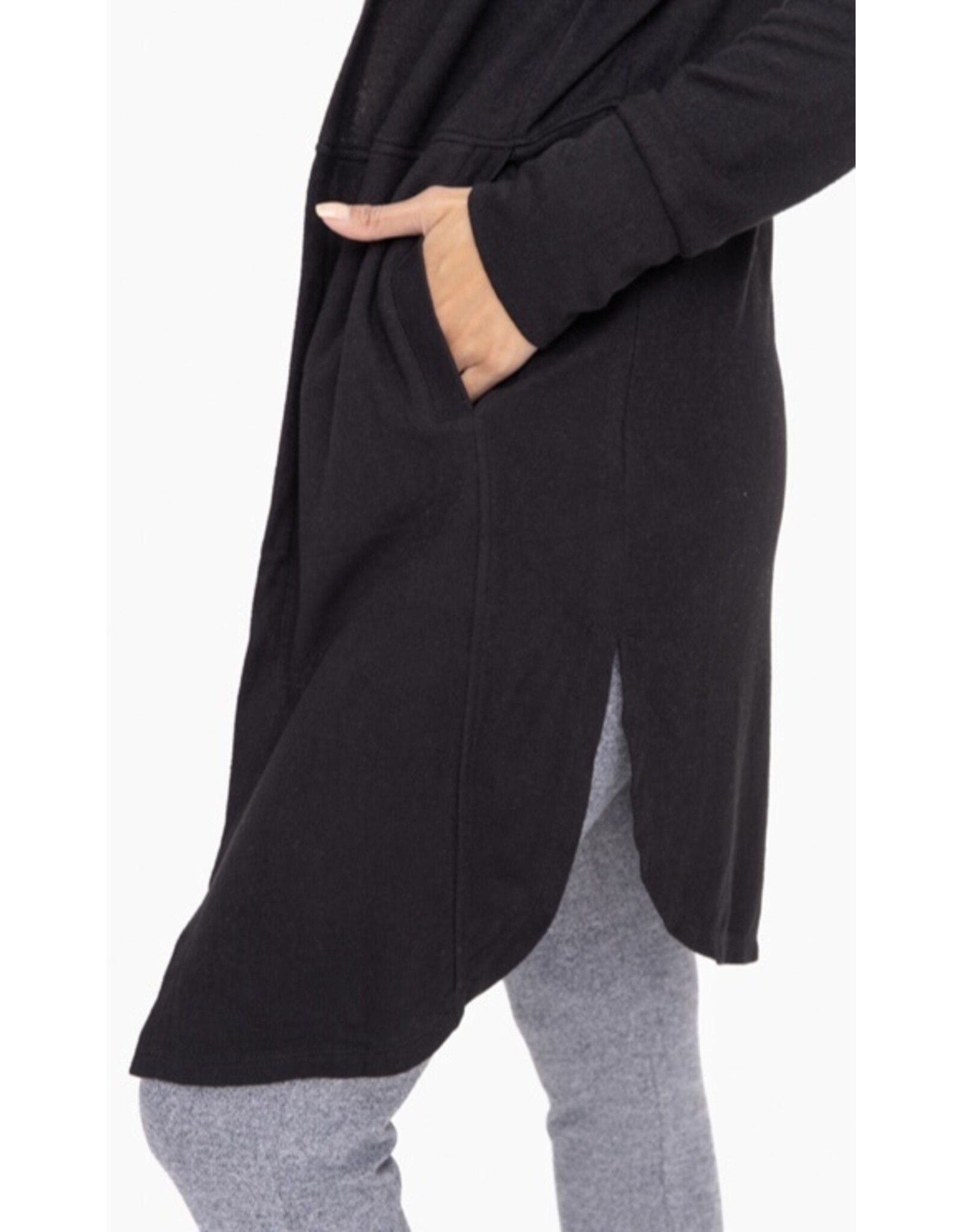 mono b Cardigan w/ hoody & pockets