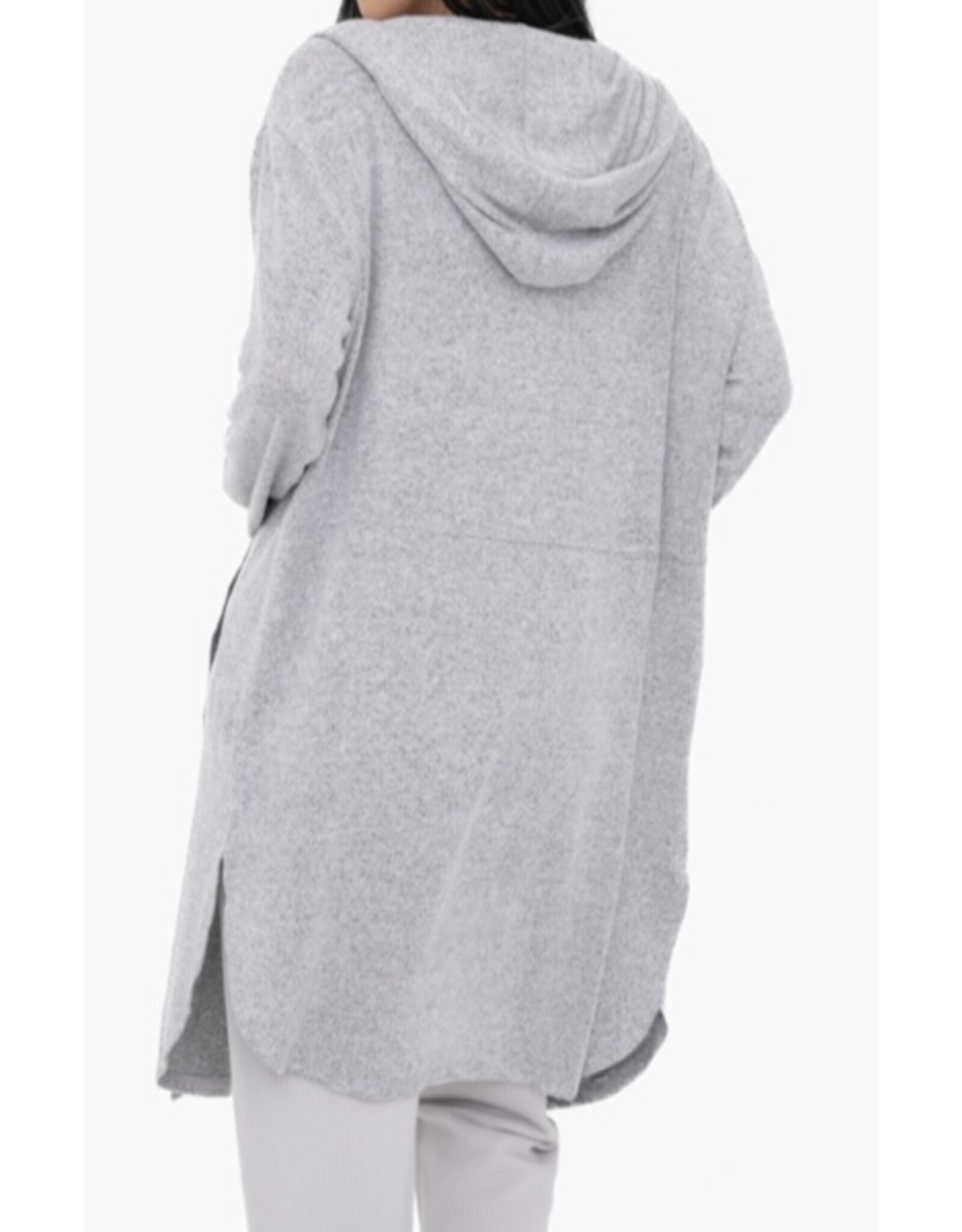 mono b Cardigan w/ hoody & pockets