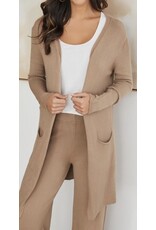venti6 Open maxi cardigan