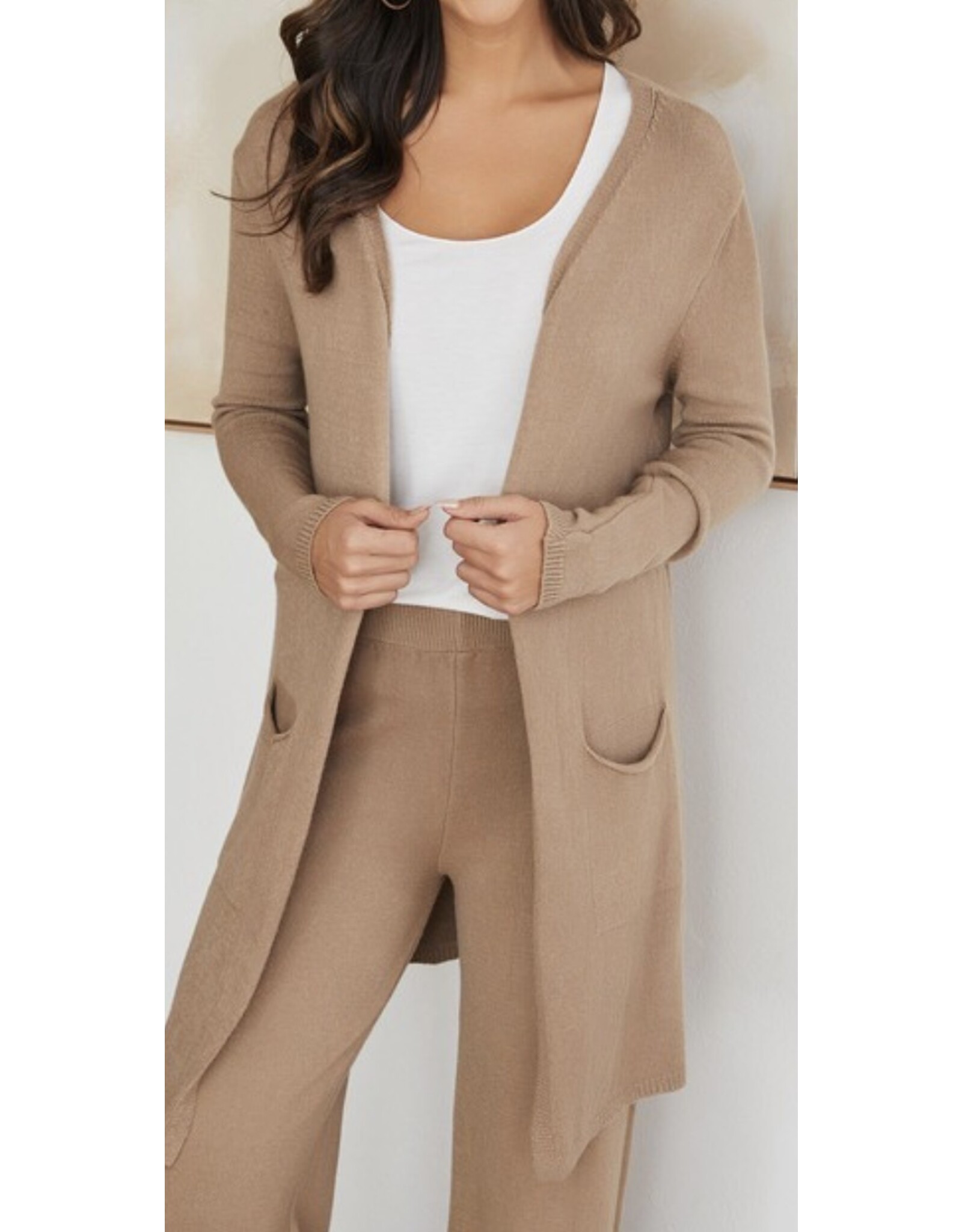 venti6 Open maxi cardigan