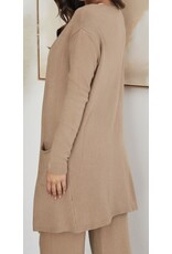 venti6 Open maxi cardigan