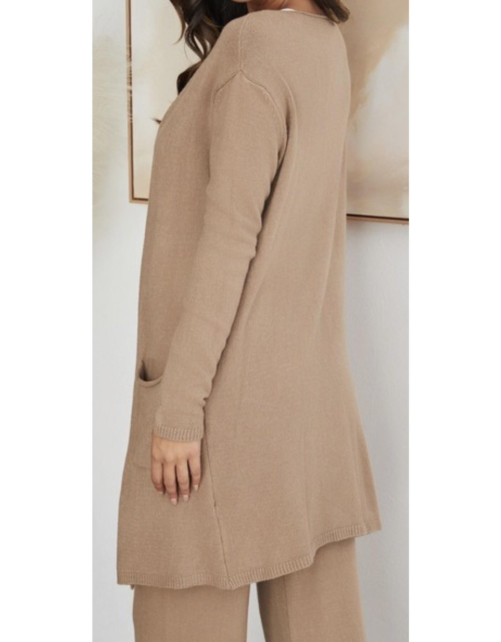 venti6 Open maxi cardigan