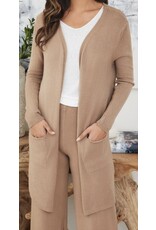 venti6 Open maxi cardigan