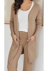 venti6 Open maxi cardigan