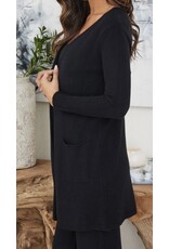 venti6 Open maxi cardigan