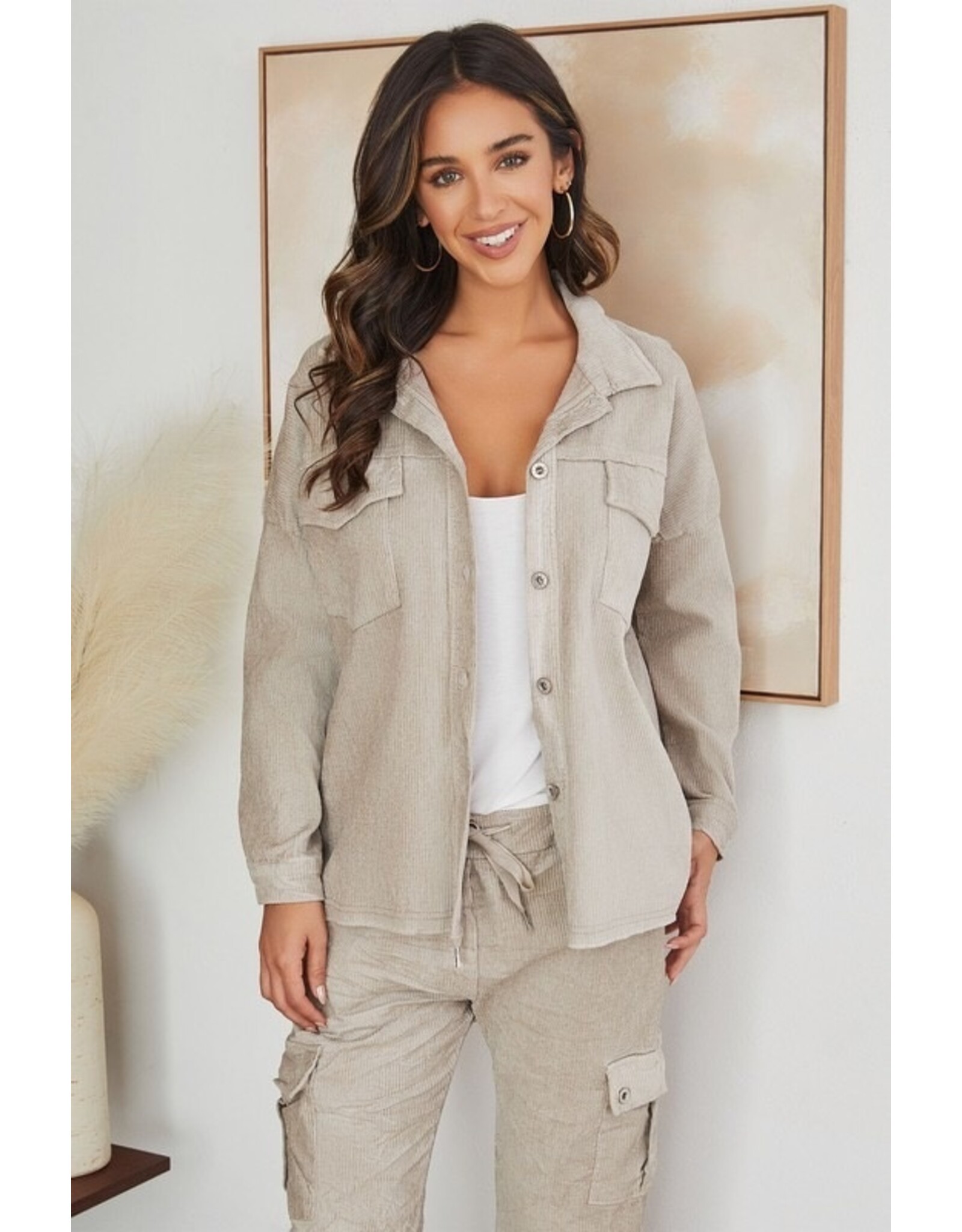 venti6 Corduroy shirt / jacket