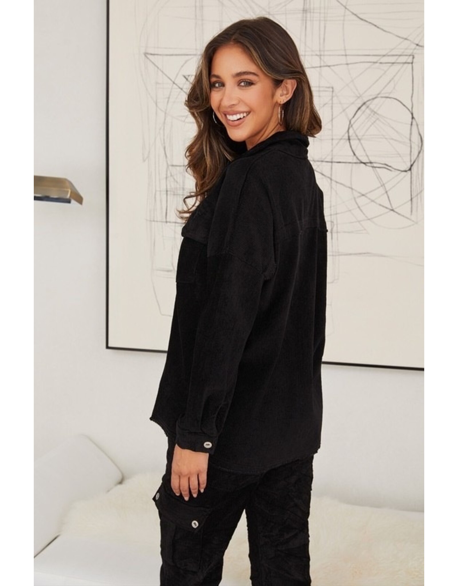 venti6 Corduroy shirt / jacket