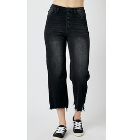 Judy Blue Judy Blue Black HW Destroy Crop Wide