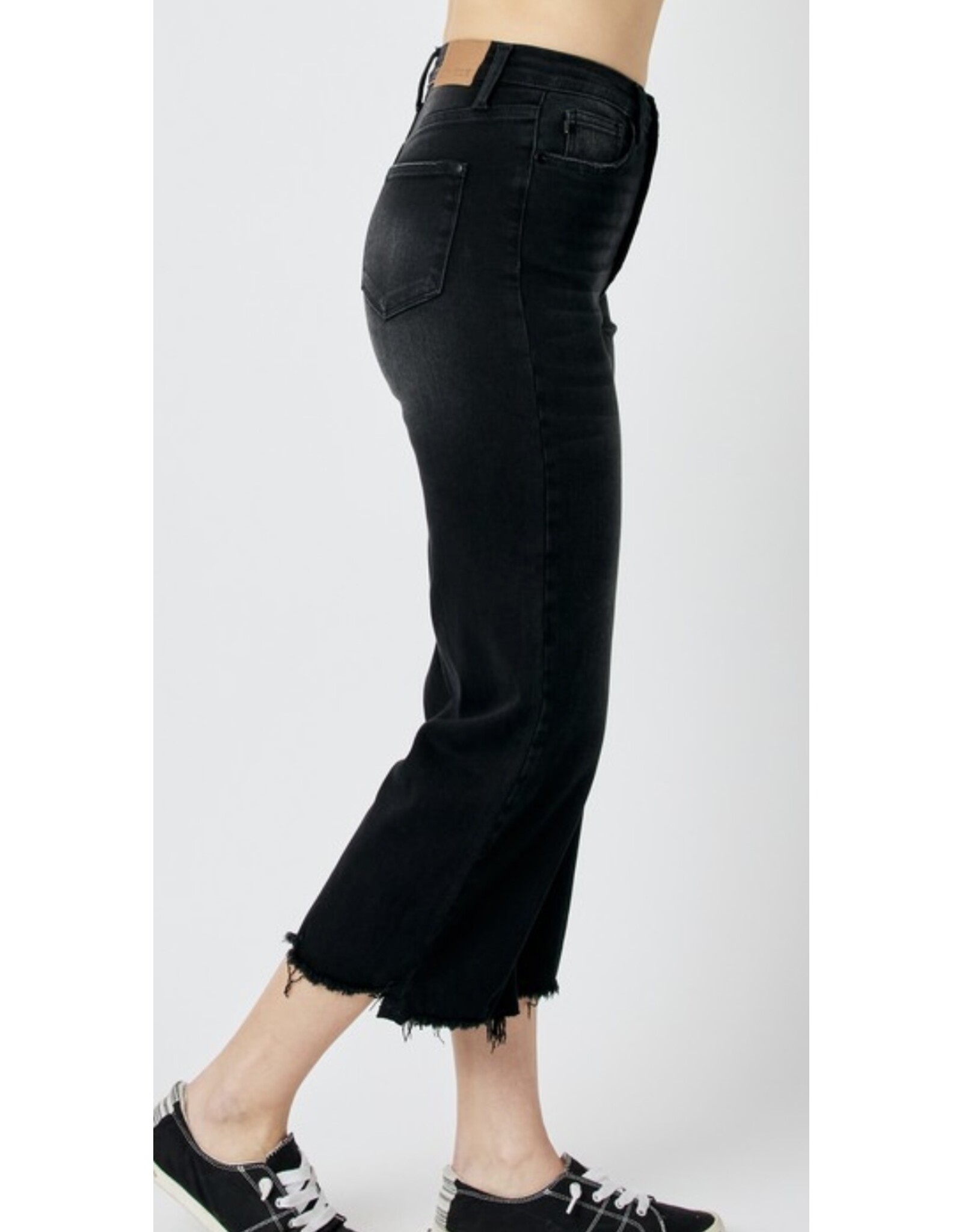 Judy Blue Judy Blue Black HW Destroy Crop Wide
