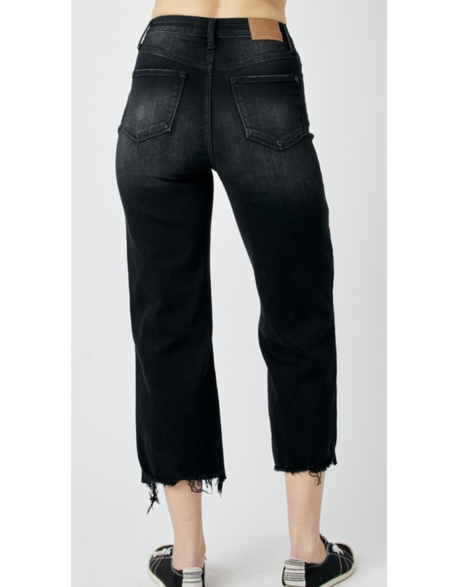 Judy Blue Judy Blue Black HW Destroy Crop Wide