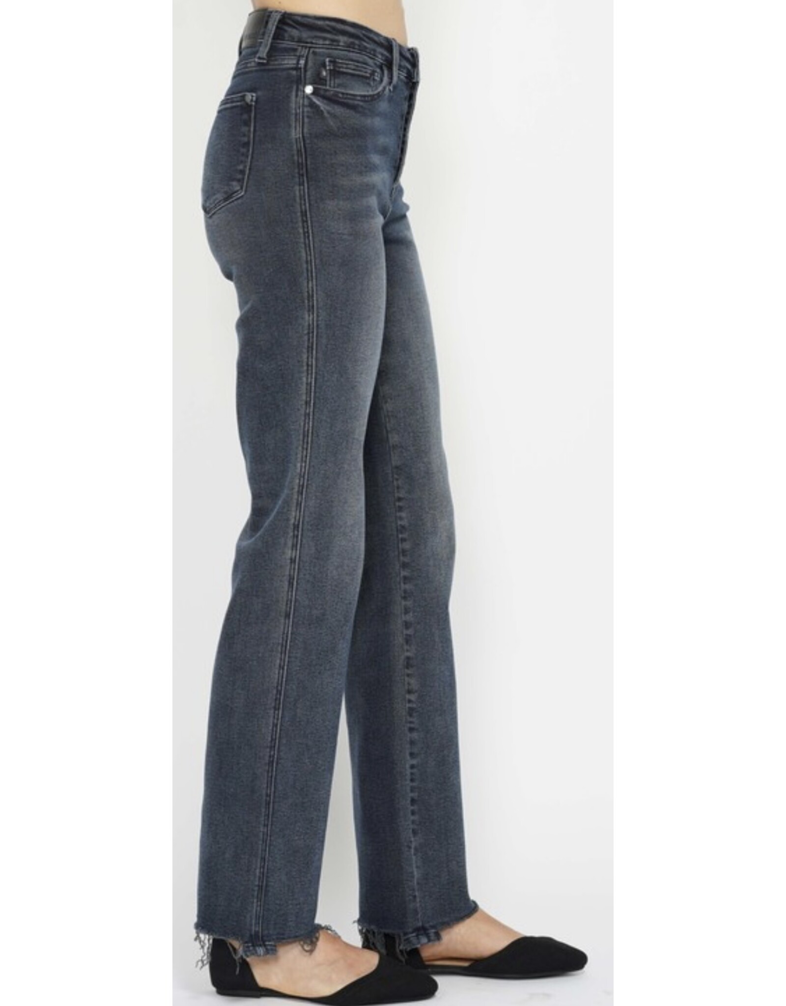 Judy Blue Judy Blue Dk HW Button Fly Straight