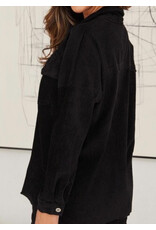 venti6 Pinstripe Long Sleeve Button Up Stretch Jacket