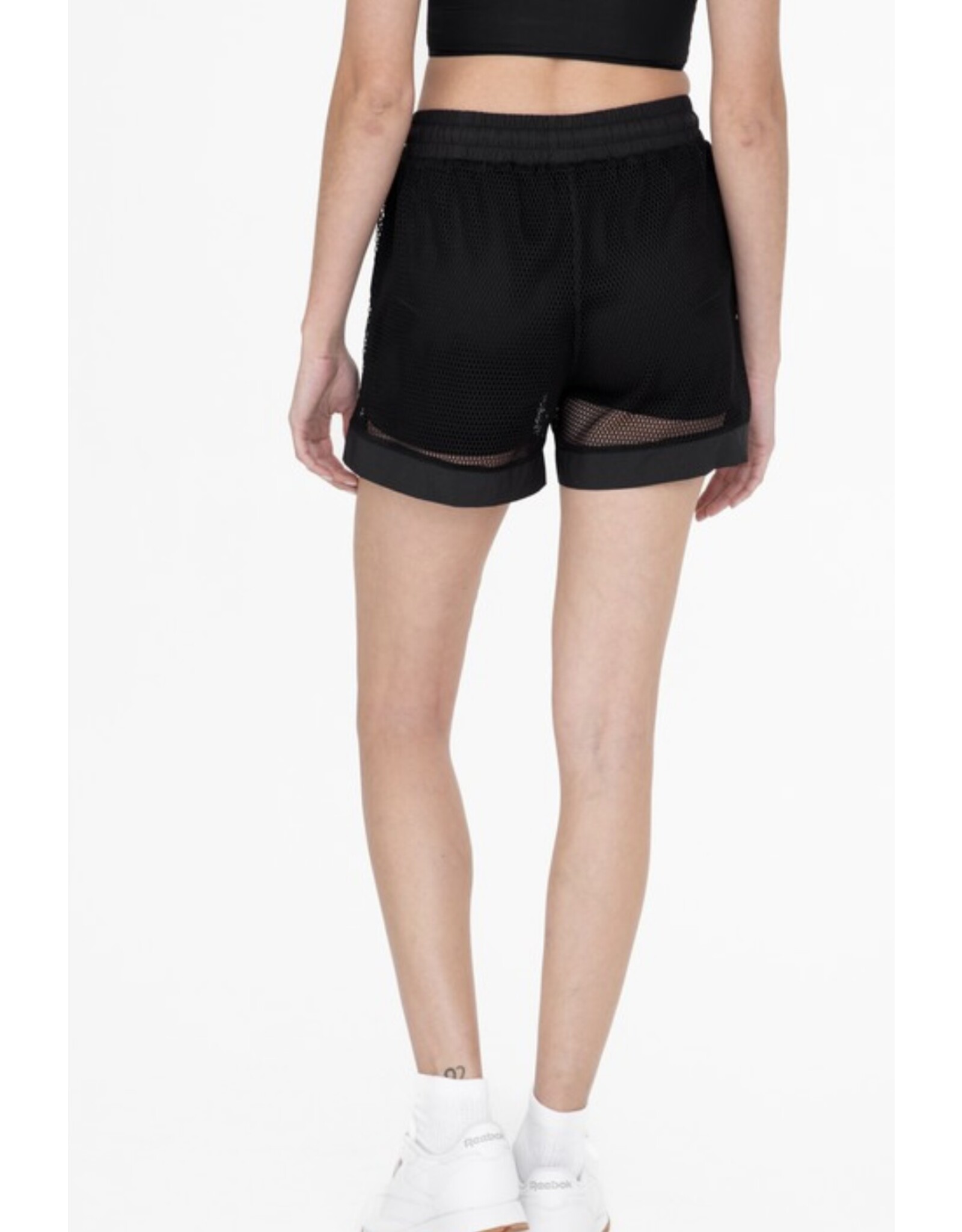 oversized mesh shorts