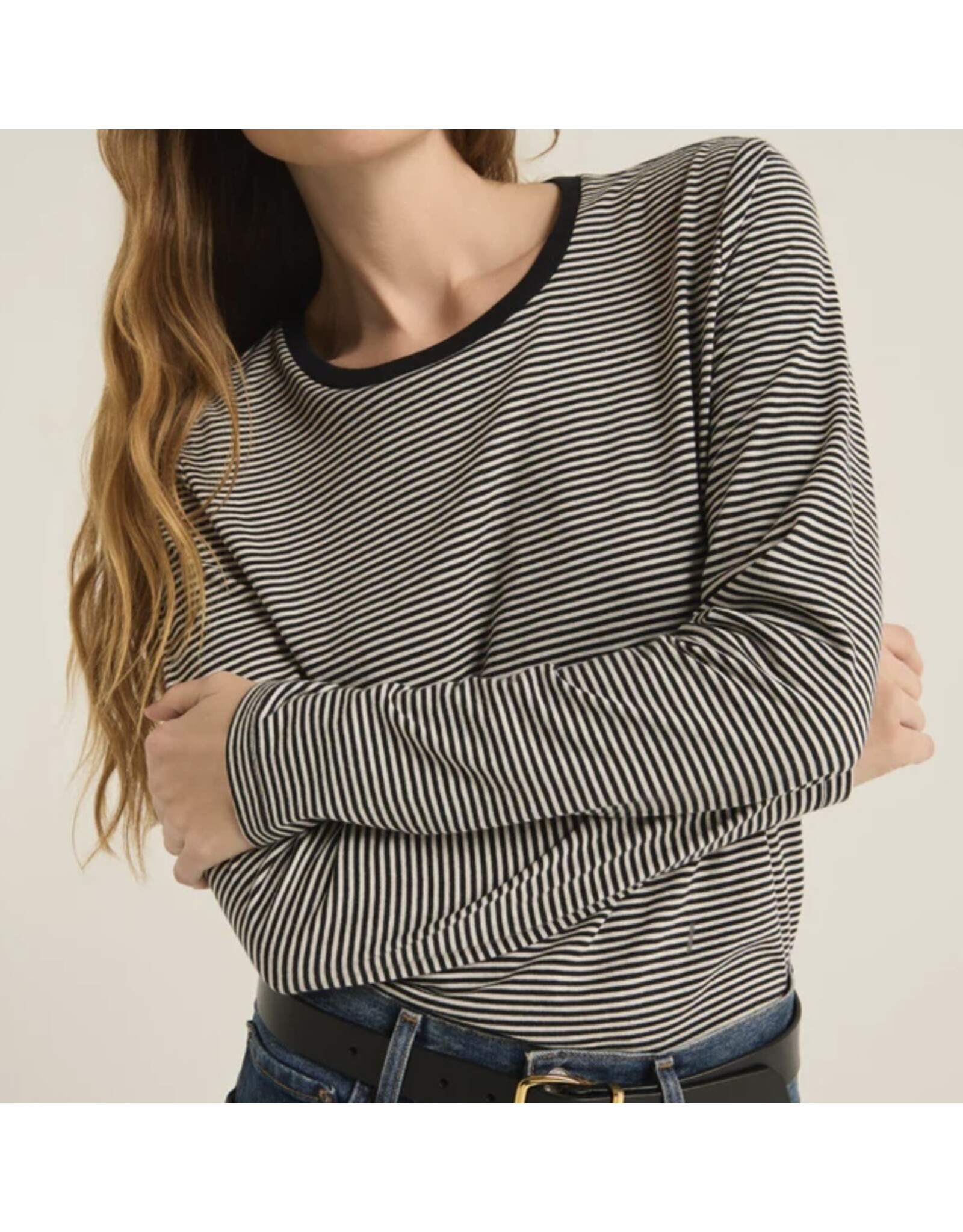 ZSupply ZSupply Sailor LS Stripe Top