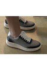 LATA Black/White checkered tennis shoes