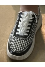 LATA Black/White checkered tennis shoes