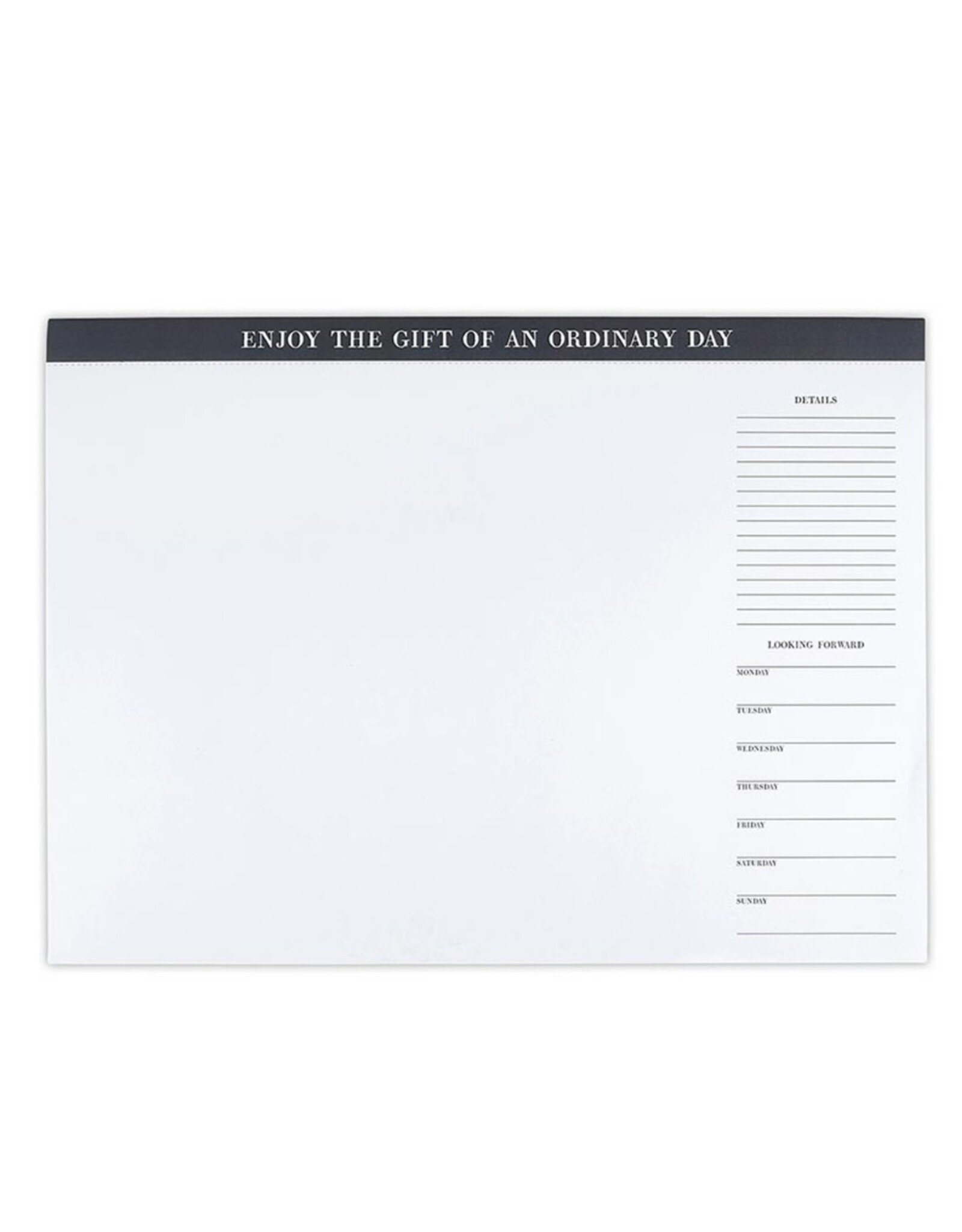 Santa Barbara Designs Notepad - Enjoy The Gift of An Ordinary Day