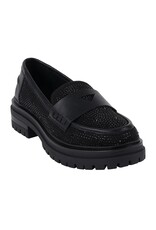 LATA Galen black sparkle loafers LATA Galen black sparkle loafers