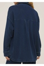 ZSupply ZSUPPLY All Day Knit Denim Jacket