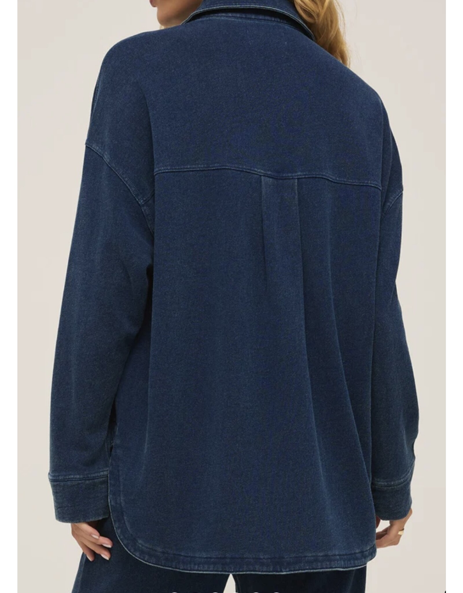 ZSupply ZSUPPLY All Day Knit Denim Jacket