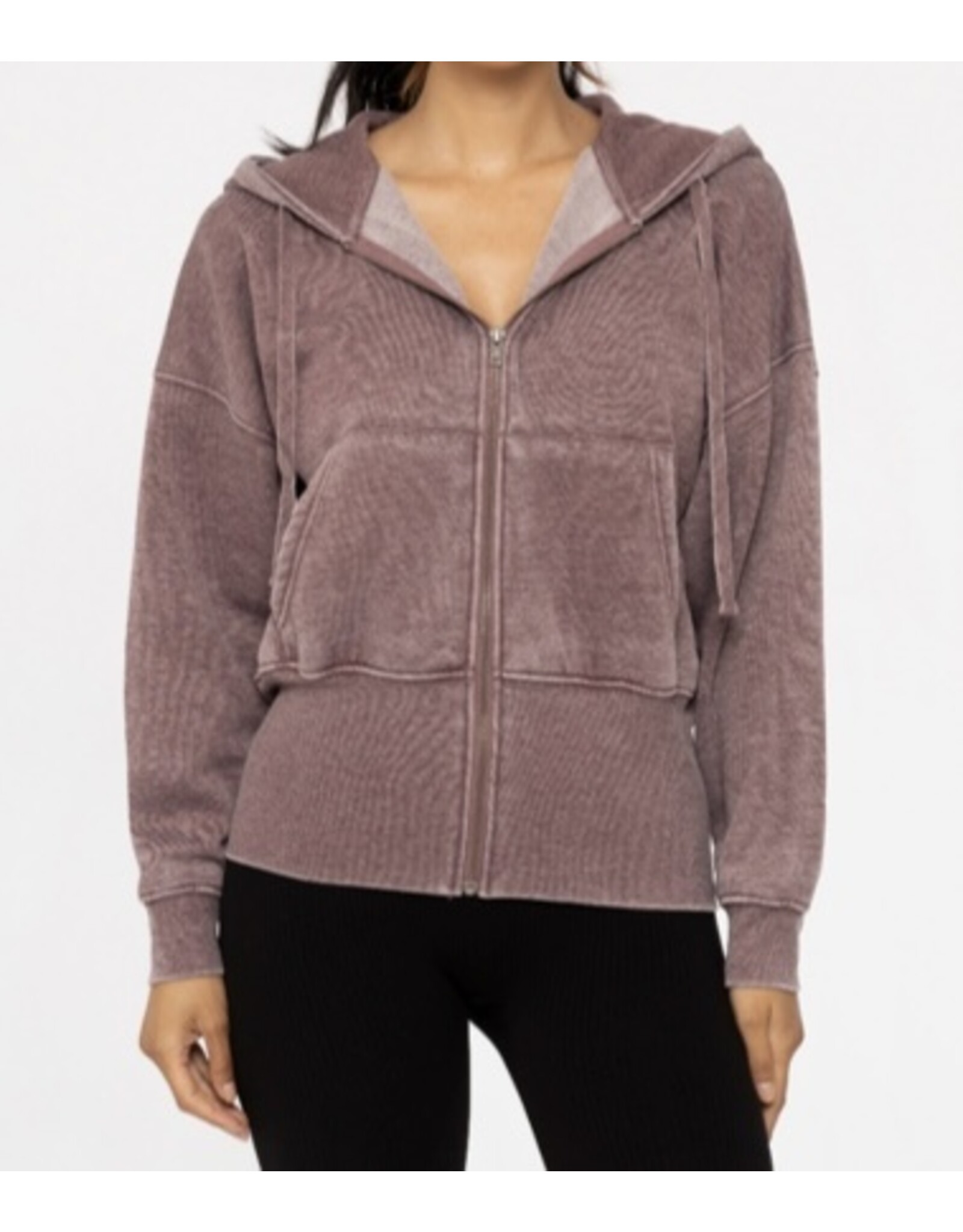 mono b Mineral Washed Hoody