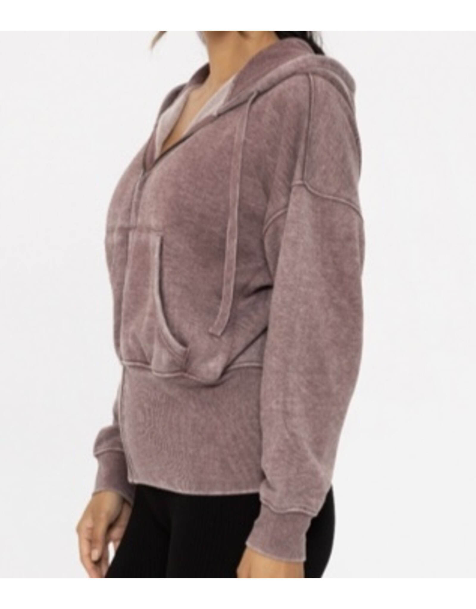 mono b Mineral Washed Hoody