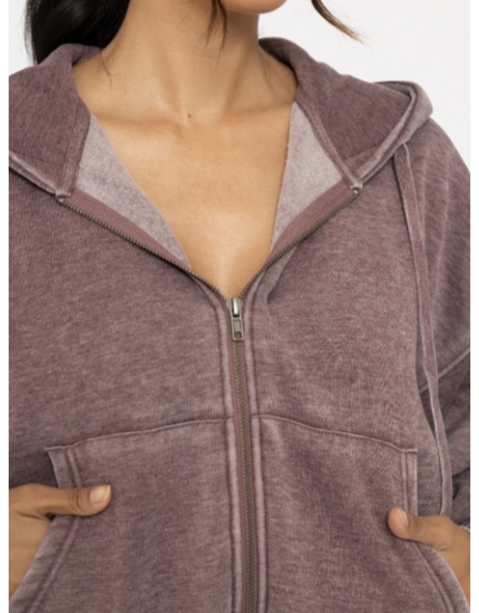 mono b Mineral Washed Hoody