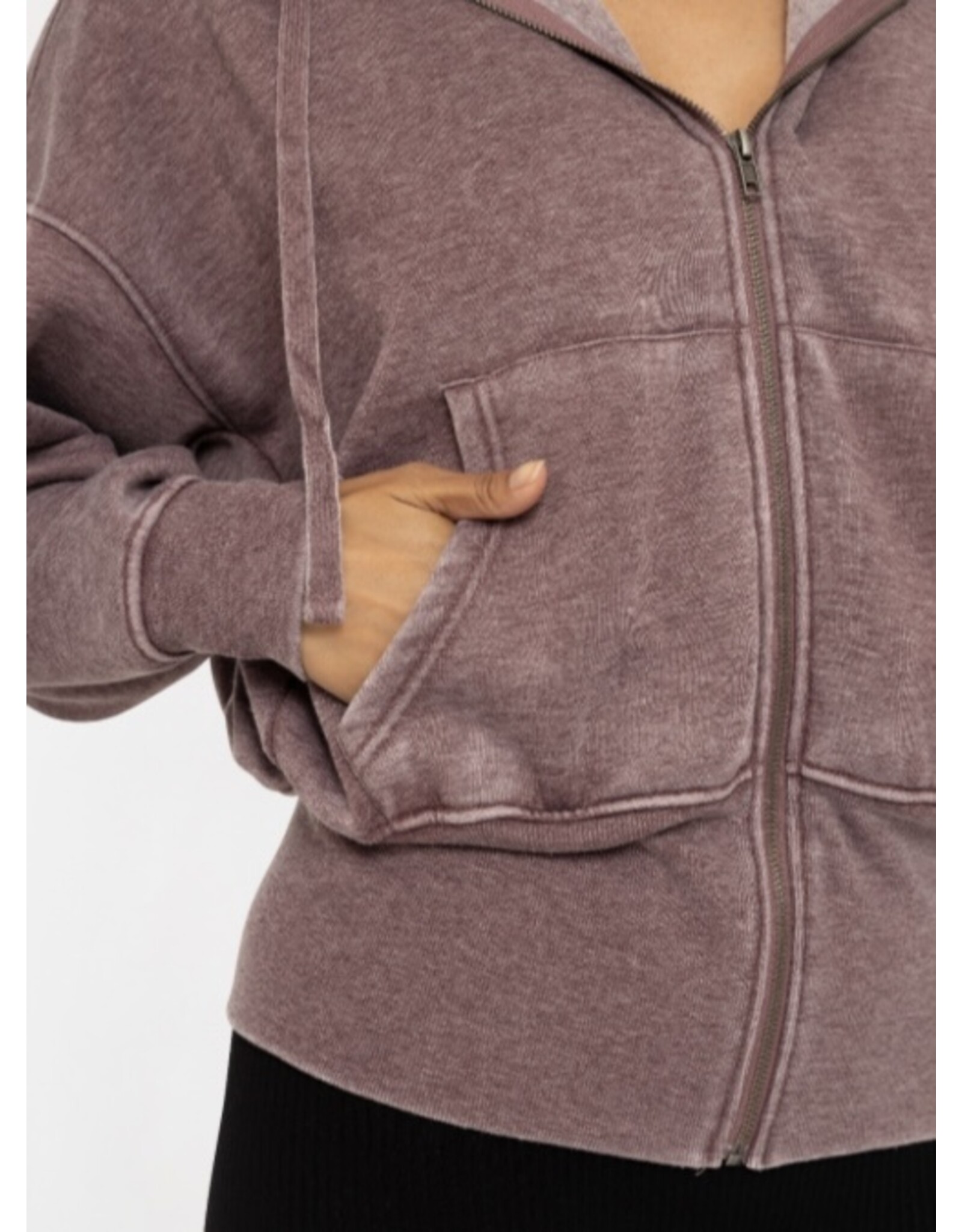 mono b Mineral Washed Hoody