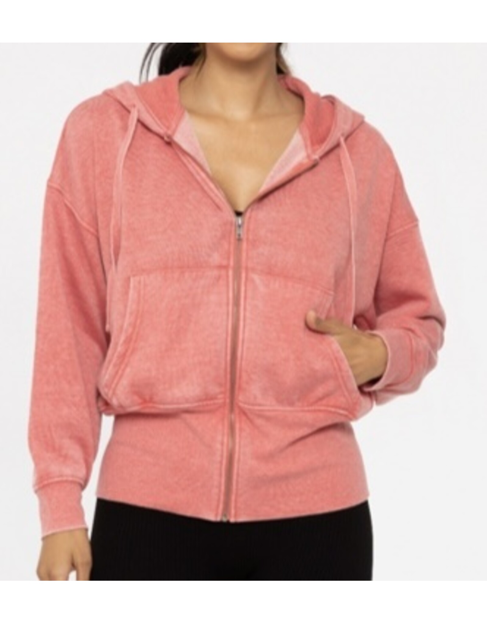 mono b Mineral Washed Hoody