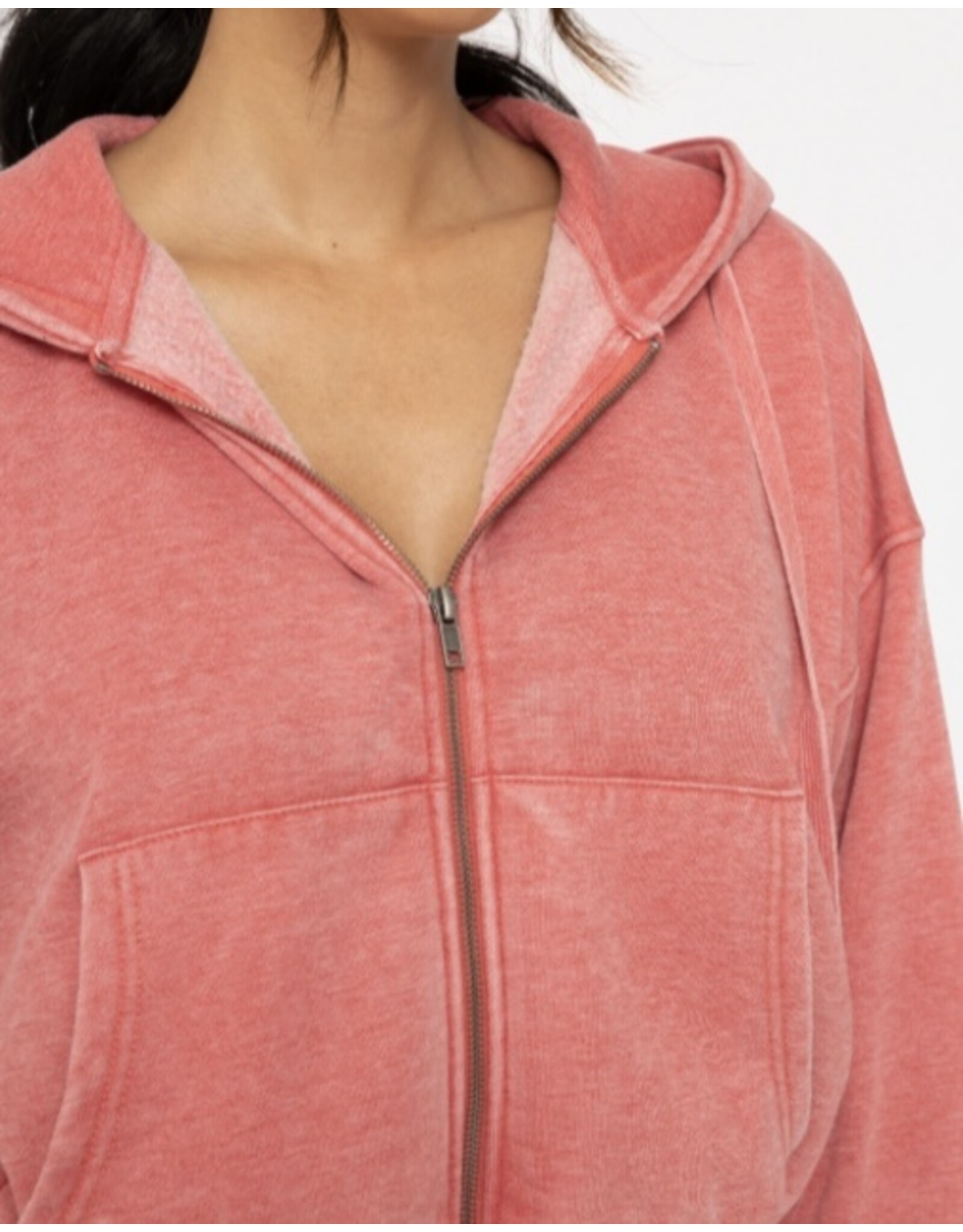 mono b Mineral Washed Hoody