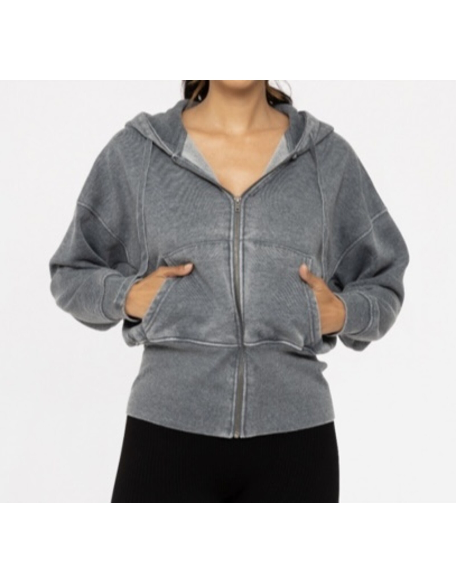 mono b Mineral Washed Hoody