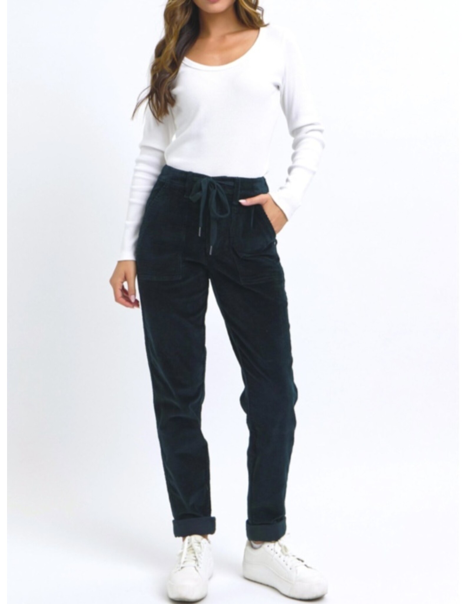 Judy Blue Judy Blue HW corduroy joggers