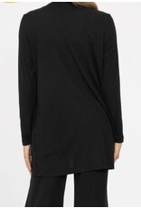 mono b  Soft Ribbed Longline Cardigan mono b  Soft Ribbed Longline Cardigan