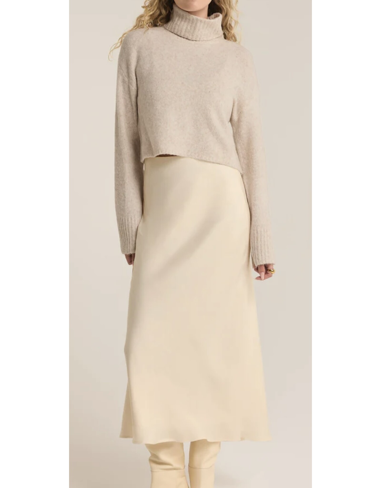 ZSupply ZSUPPLY Europa Poly Sheen Skirt