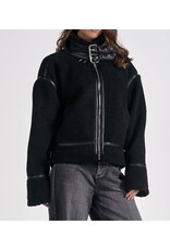 Elan Elan Black Bomber Jacket