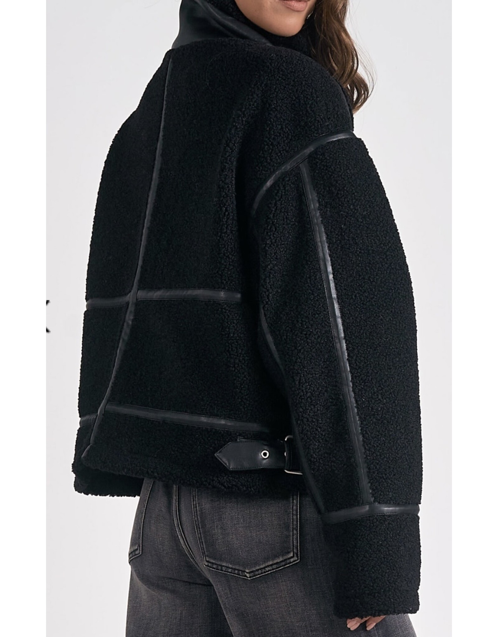 Elan Elan Black Bomber Jacket