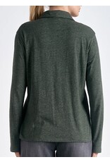 Elan long slv button down shirt