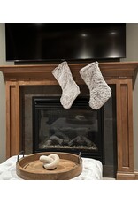 LATA Christmas faux fur stocking