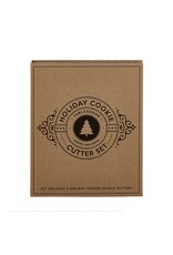 Santa Barbara Design Studio Holiday Cookie Cutter Set Book Box