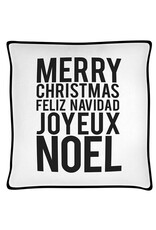 Santa Barbara Design Studio Merry Christmas holiday pillow Santa Barbara Design Studio Merry Christmas holiday pillow