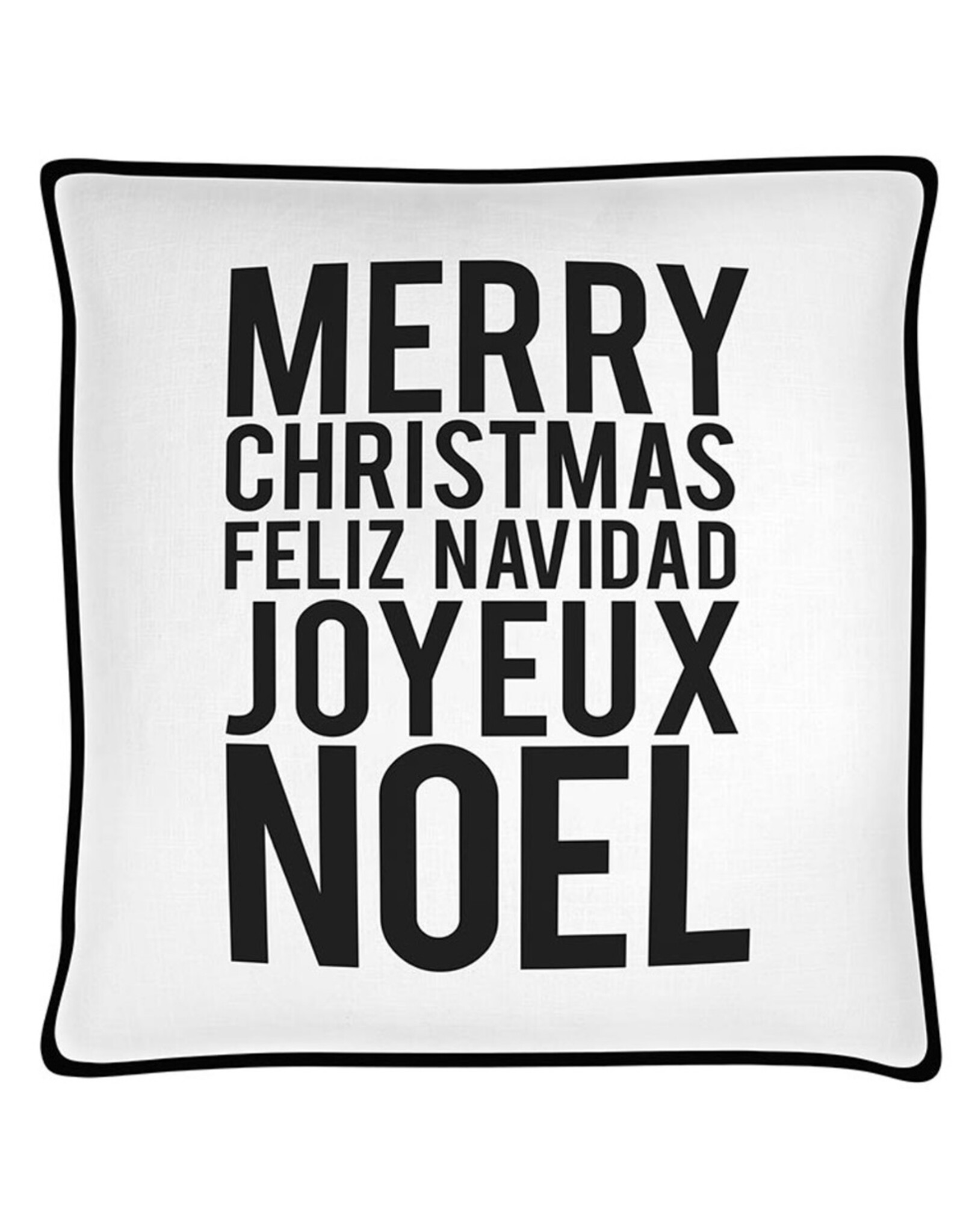Santa Barbara Design Studio Merry Christmas holiday pillow