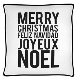 Santa Barbara Design Studio Merry Christmas holiday pillow