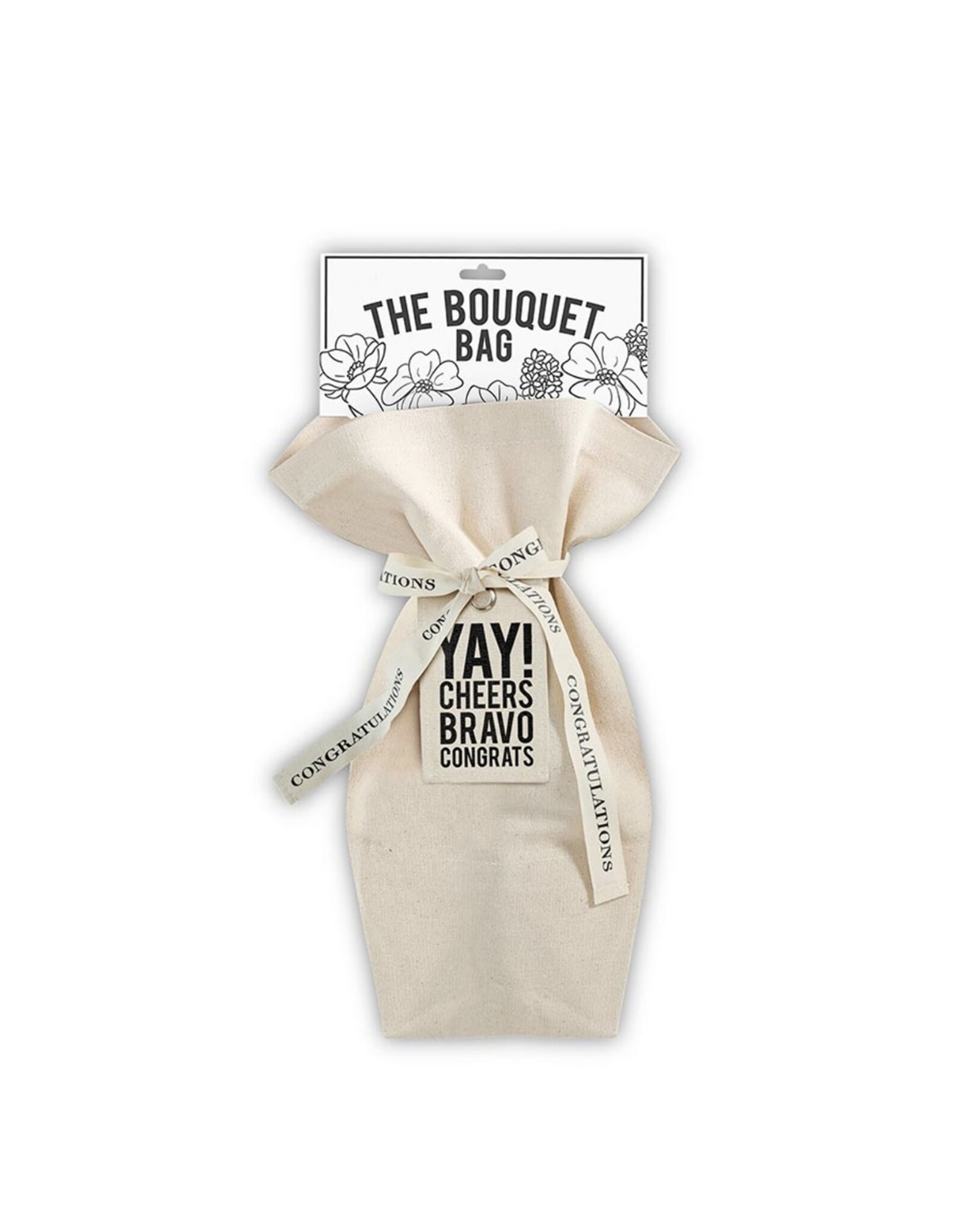 Santa Barbara Design Studio THE BOUQUET BAG© reusable canvas bag